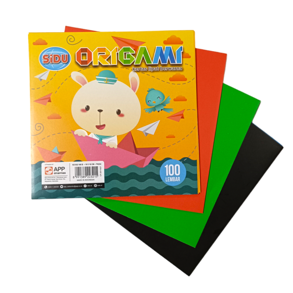 

Kertas Origami Sidu isi 100 lembar