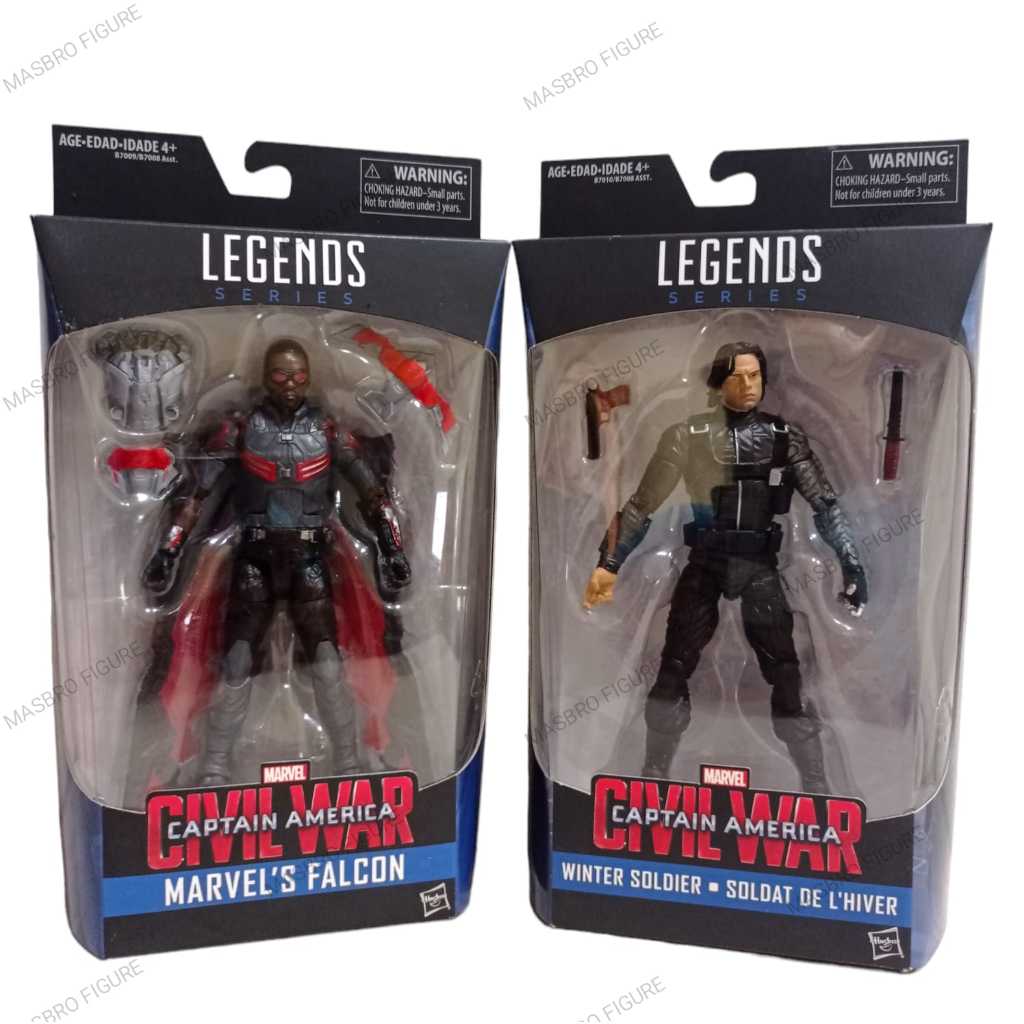 Hasbro Marvel Legends Winter Soldier Captain America Civil War
