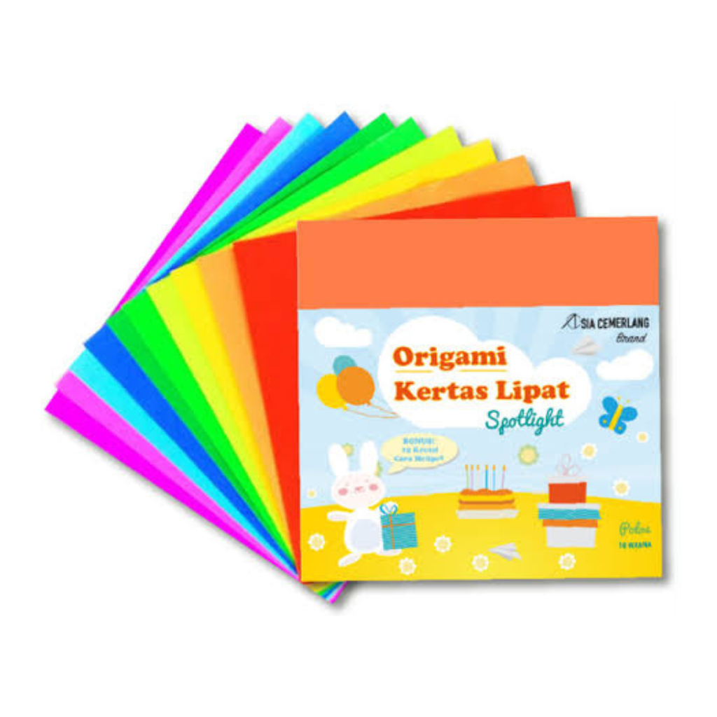 

Kertas Origami 2 sisi 50 lembar