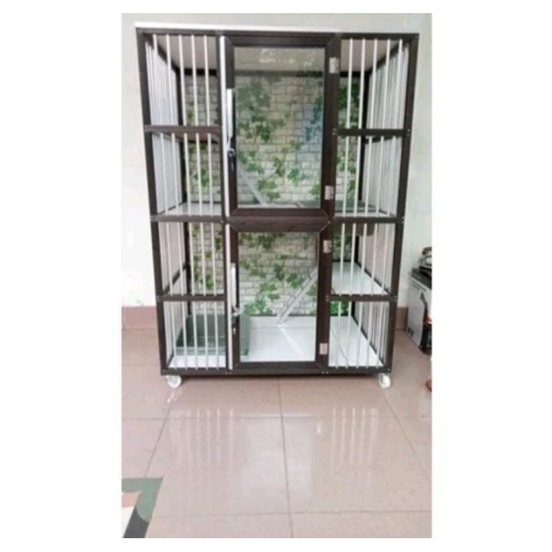 KANDANG KUCING ALUMUNIUM