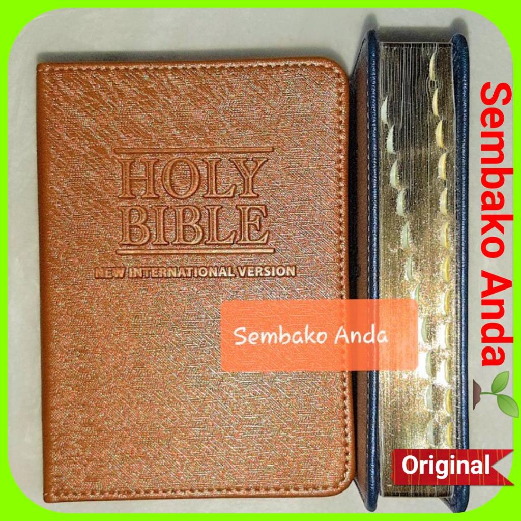 NIV Holy Bible. Large / Medium / Small Size. New International Version. Thumb Index. Ukuran Besar / 