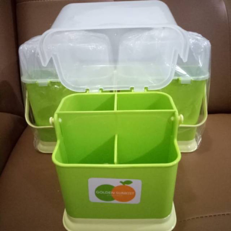 TEMPAT SENDOK TUTUP BESAR TSS1078 GOLDEN SUNKIEST SEKAT 4