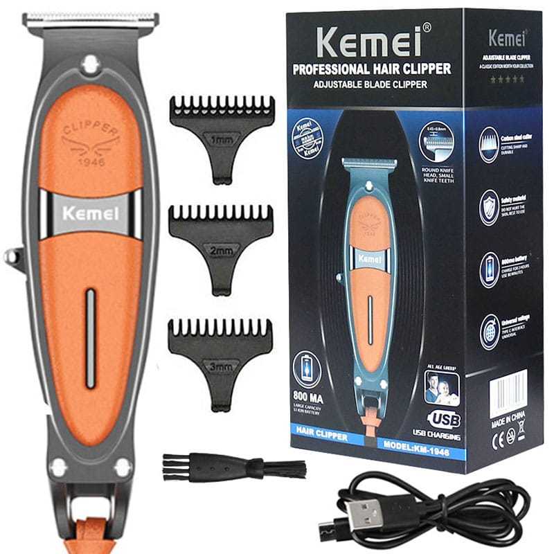 Kemei KM-1946 Alat Cukur Rambut Hair Clipper Trimmer KM 1946