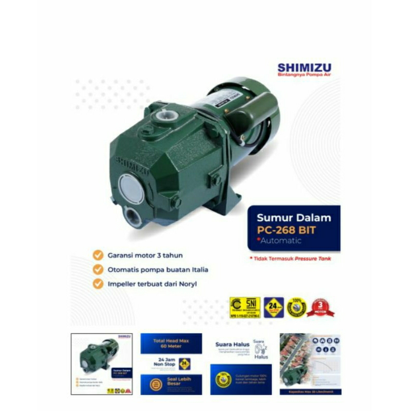 Pompa Jet Pump Shimizu PC 268 BIT