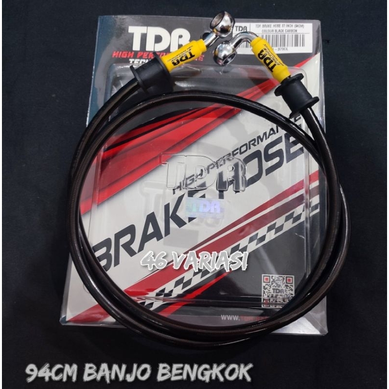 SELANG REM TDR CARBON / SELANG REM DEPAN TDR / SELANG REM BELAKANG TDR