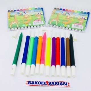 

Spidol Warna MURAH 12 Warna Zendi/ V-TRO