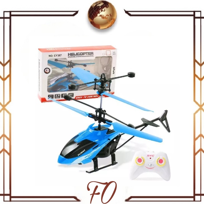 Paling Diminati FO Helikopter Helicopter Remote Remot Anti Banting Control Mainan Jarak Jauh Tahan M