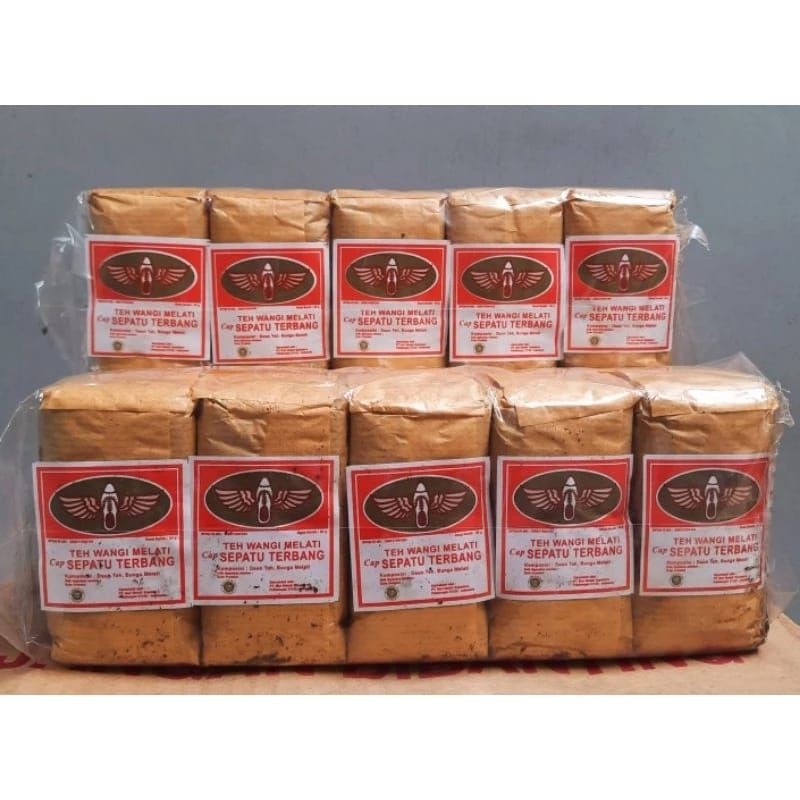 

Teh Tubruk Cap Sepatu Terbang 1 Pak Isi 10 Pcs / Teh Wangi / Enak / Bpom / Cod