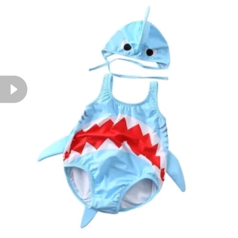 BAJU RENANG BAYI BABY SHARK