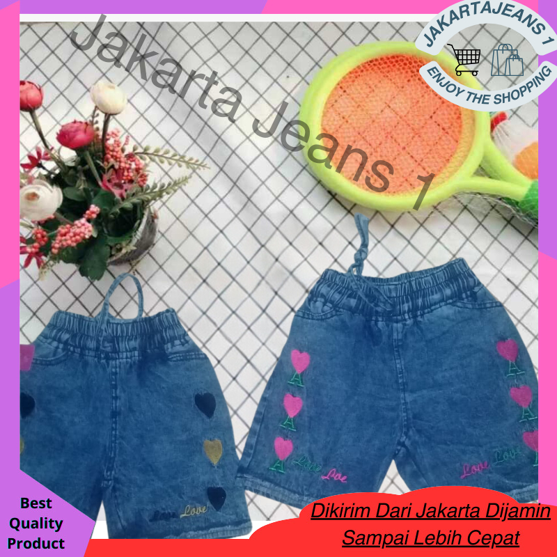 celana pendek anak perempuan celana jeans pendek anak perempuan