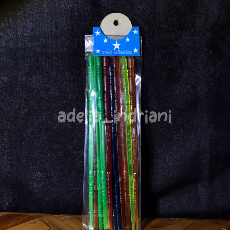 

「 ✦ (12pcs) tuding ngaji bening / kalam ngaji / stik kalam ✦ 」