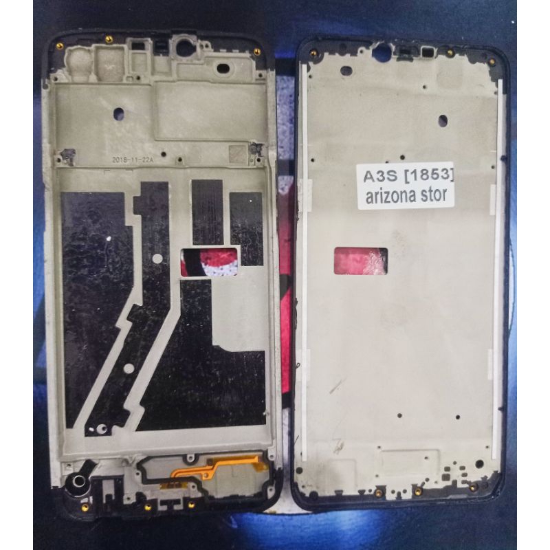 FRAME LCD ORIGINAL COPOTAN - TULANG LCD - OPPO A3S CPH 1853 ORIGINAL COPOTAN