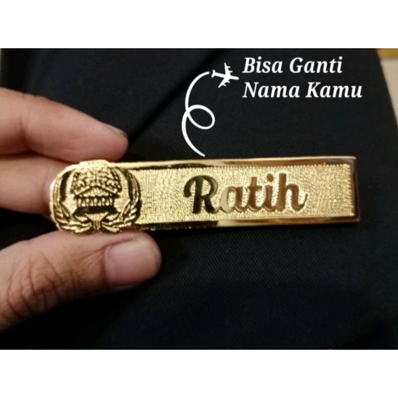 Bros Custom Nama Edsa Motif Korpri Custom Nama