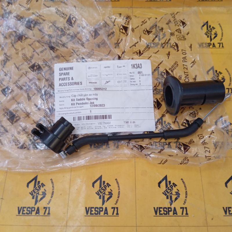 Kabel Jok Vespa Matic Sprint Primavera 3V Komplit