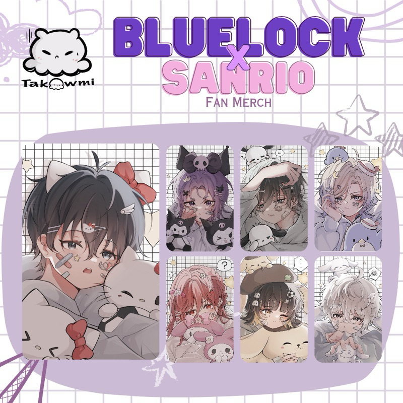 Photocard Blue Lock x Sanrio [takowmi]