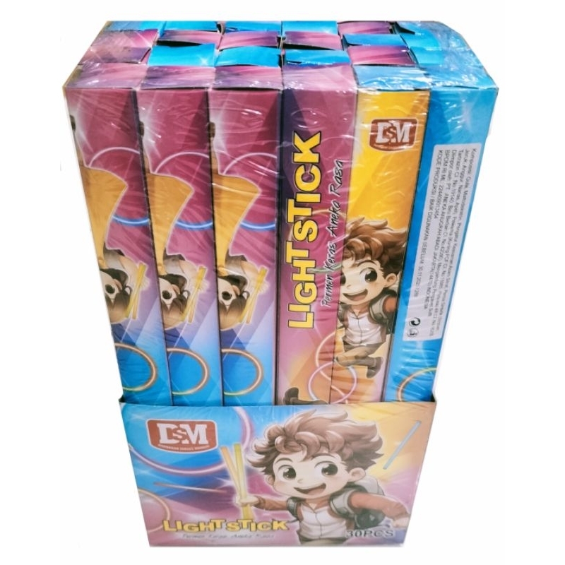 

DSM Permen Keras Light Stick Isi 30 Pcs | Lightstick Candy