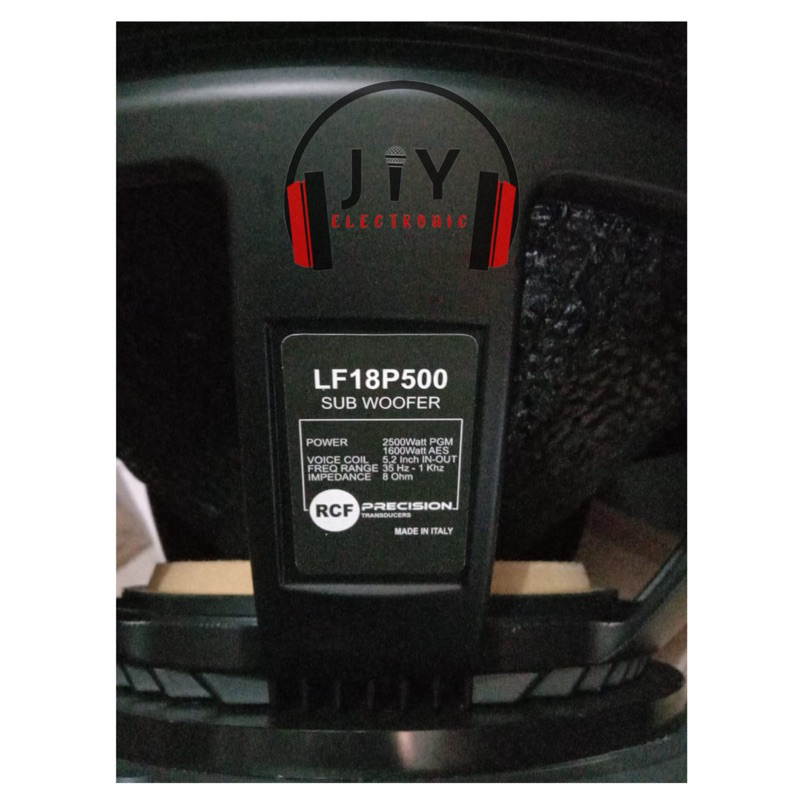 Speaker Komponen RCF 18 inch LF18P500 LF 18P500 Grade A