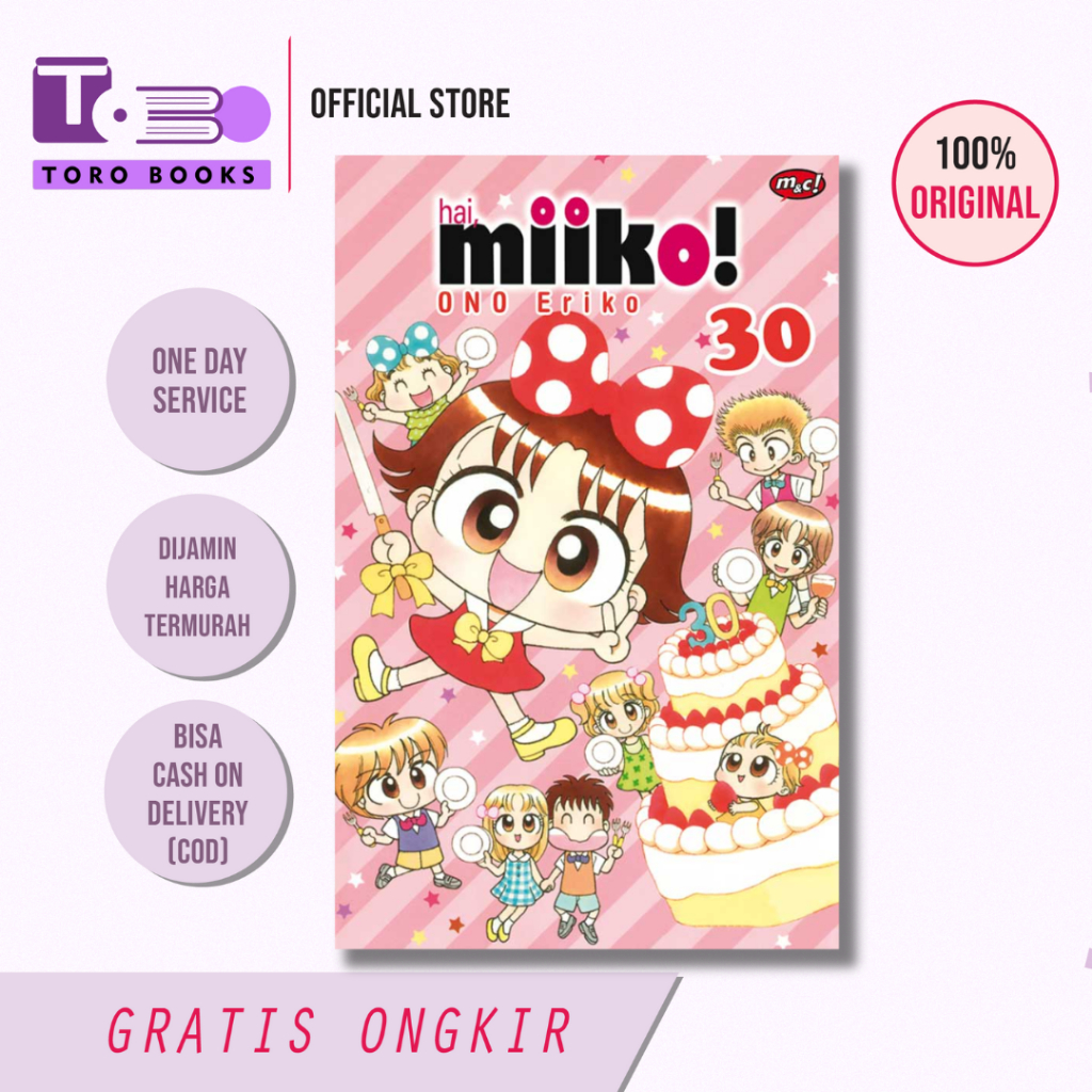 KOMIK HAI, MIIKO 30 - BOOKPAPER - ERIKO ONO