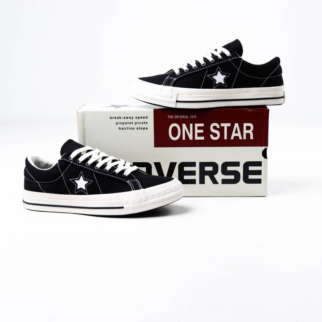Sepatu Converse One Star J VTG Canvas Black
