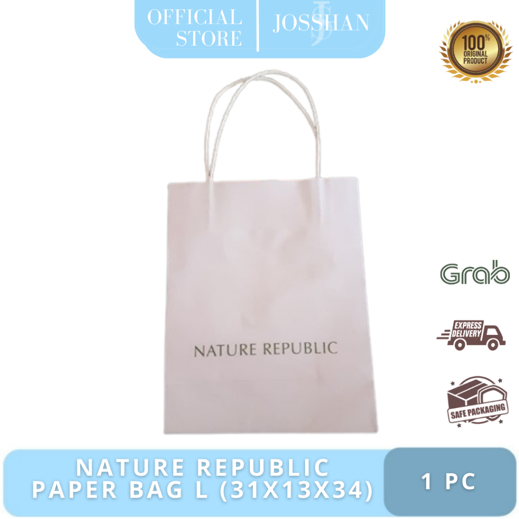 

Nature Republic Paper Bag Large (31x13x34cm)