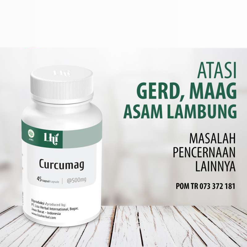 Obat Maag Kronis Lhi Curcumag isi 45 kapsul Obat Asam Lambung Obat Infeksi Lambung Obat Maag Paling 