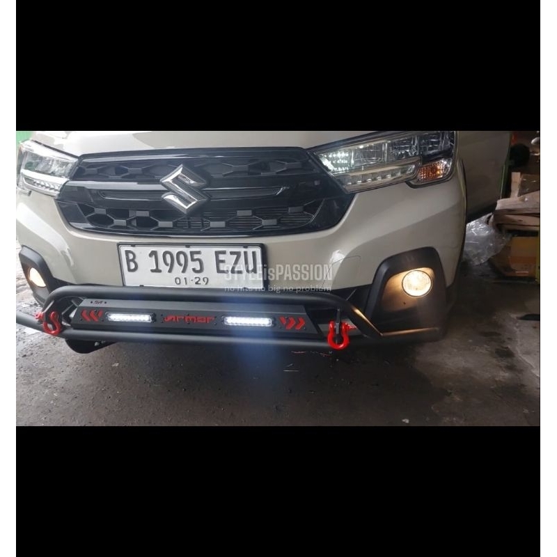 Pelindung Bemper Sunrise Bumper Towing XL7 - Tanduk Rhino Armor Suzuki XL7 All New Ertiga