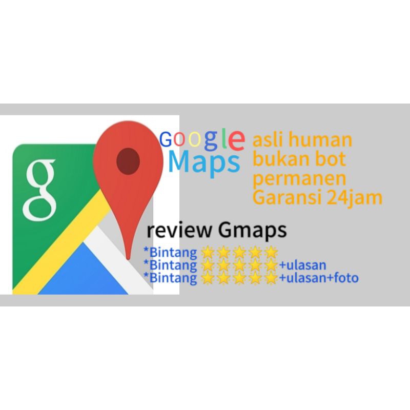 Jasa Review google maps atau rating google maps