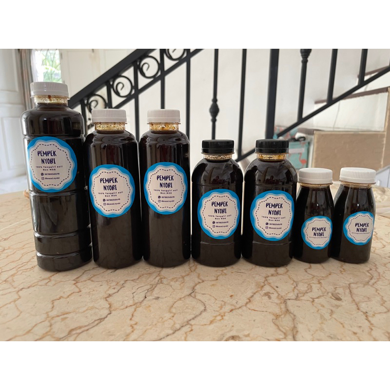 

Cuko Pempek Premium, Kuah Pempek Asli Gula Batok Palembang, Cuko Pempek Tanpa MSG