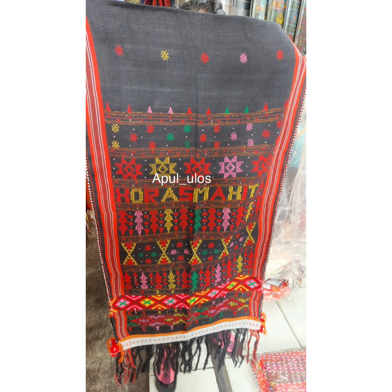 Ulos sadum Ulos parompa tenun tangan asli Angkola Ulos mewah full motif