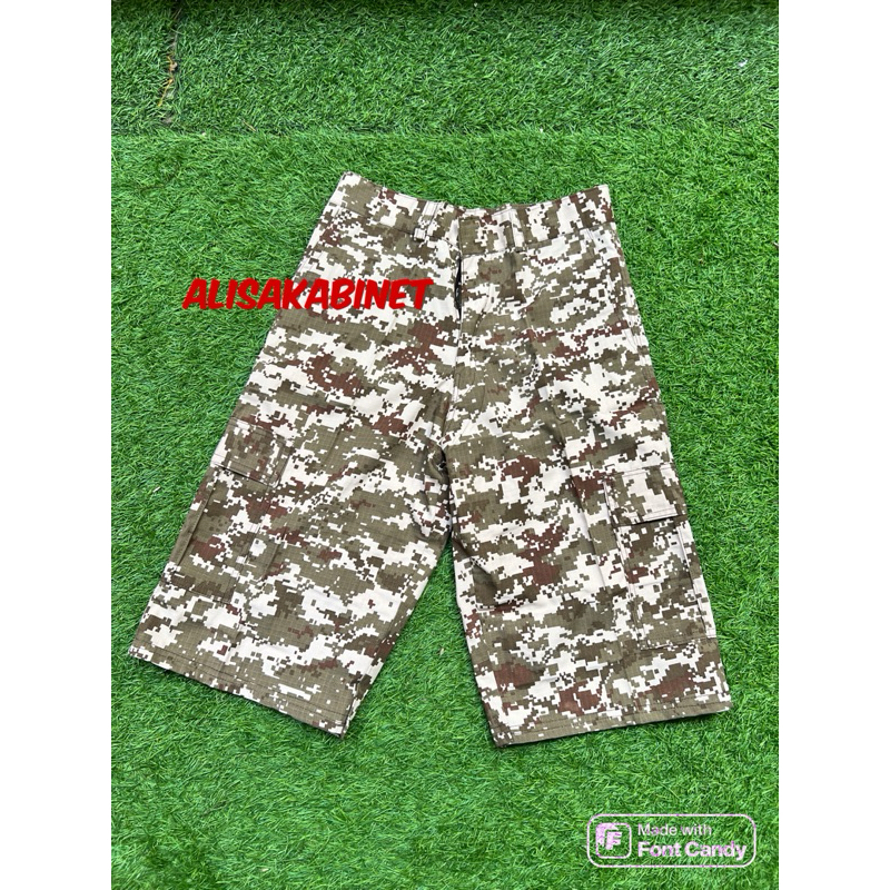 Celana Pendek 7/8 Loreng Desert