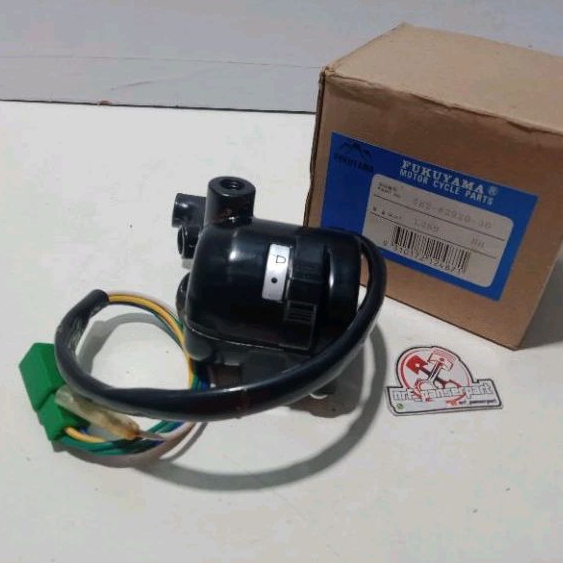 SAKLAR KANAN /HOLDER KANAN YAMAHA L2G L 2G L2SN L2 SN L 2 SN L 2 SUPER HITAM  FUKUYAMA