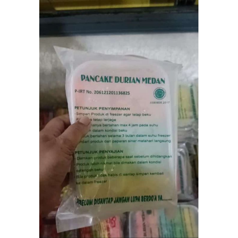 

pancake durian isi 15/pancake durian medan/durian medan/durpas murah/durpas medan