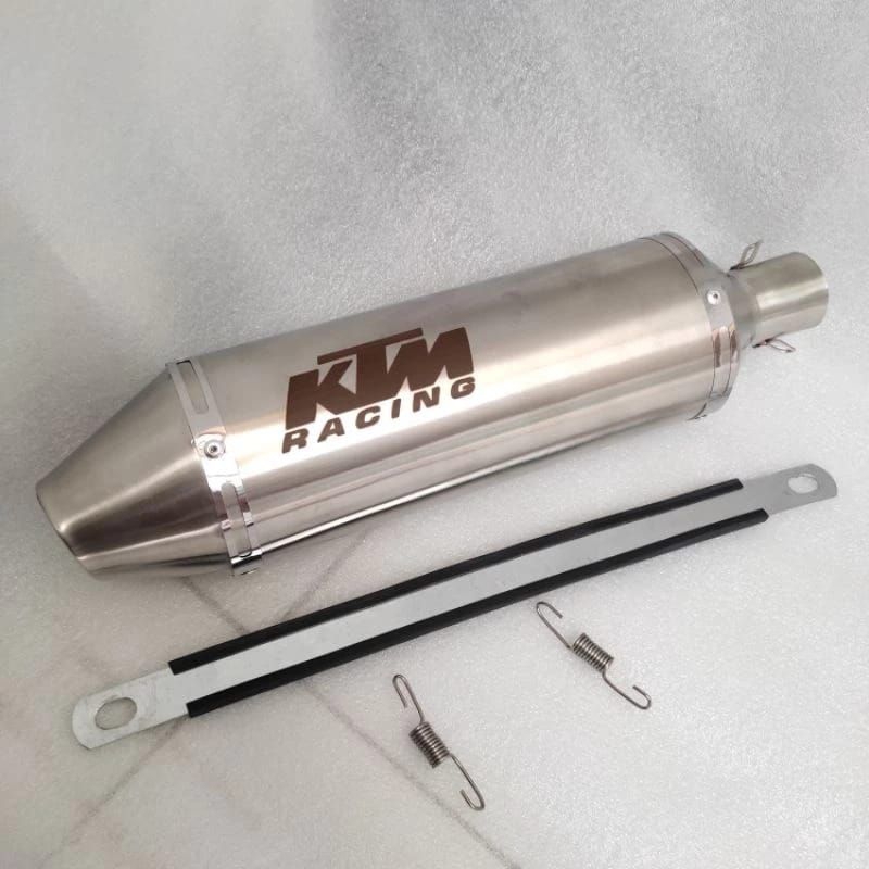 Silencer knalpot Ktm racing for klx crf drtacker inlet 38 mm