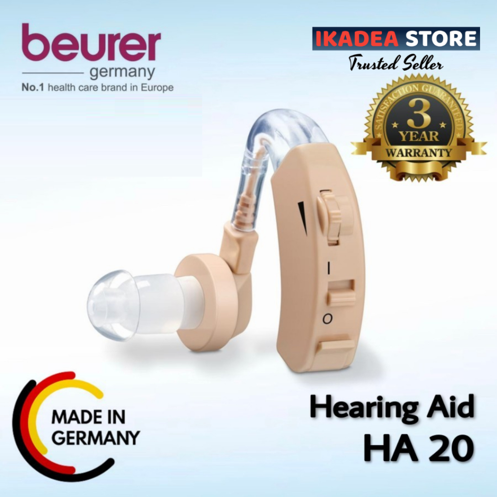 ALAT BANTU PENDENGARAN BEURER HA-20 HA80 HEARING AID WITH POWERBANK
