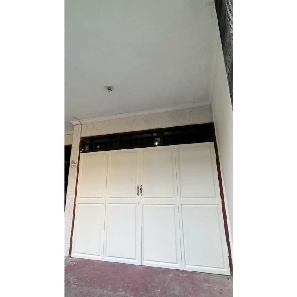Pagar garasi / pagar besi lipat untuk garasi / pintu garasi lipat