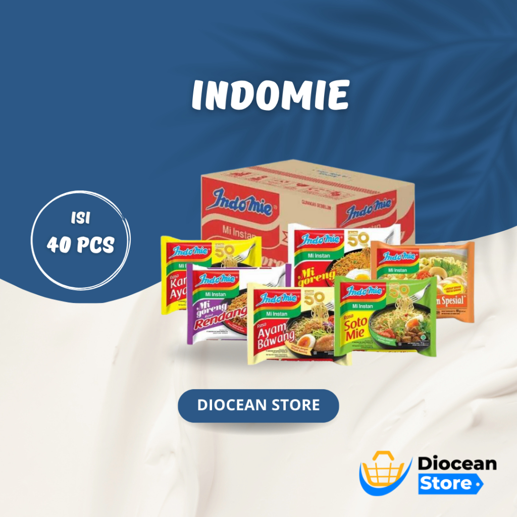 Indomie Goreng 1 Dus || Indomie Kuah 1 Dus