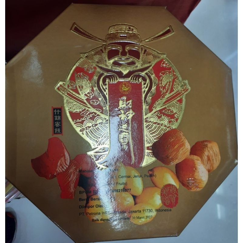 Permen Jelly Imlek Manisan Segi 8