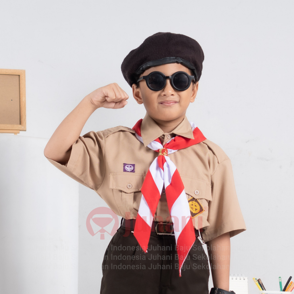 Seragam Pramuka SD SMP SMA Baju Pramuka Penggalang SD SMP SMA Pramuka Penggalang Lengan Pendek