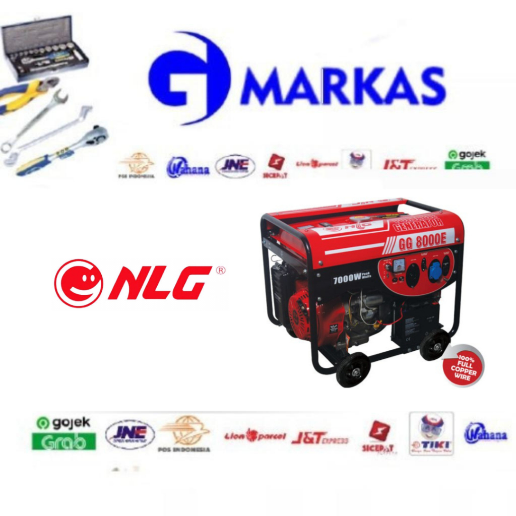 Genset NLG GG8000E 1 Phase 8000VA