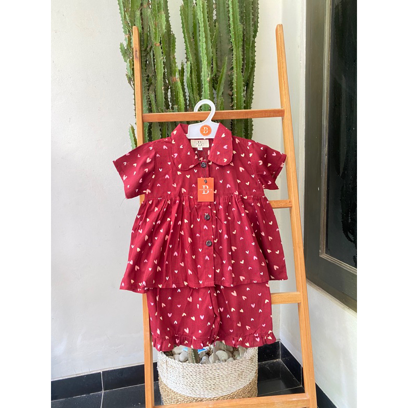 Niana set,Moana Set,Setelan Rayon Premium Anak,One set Rayon