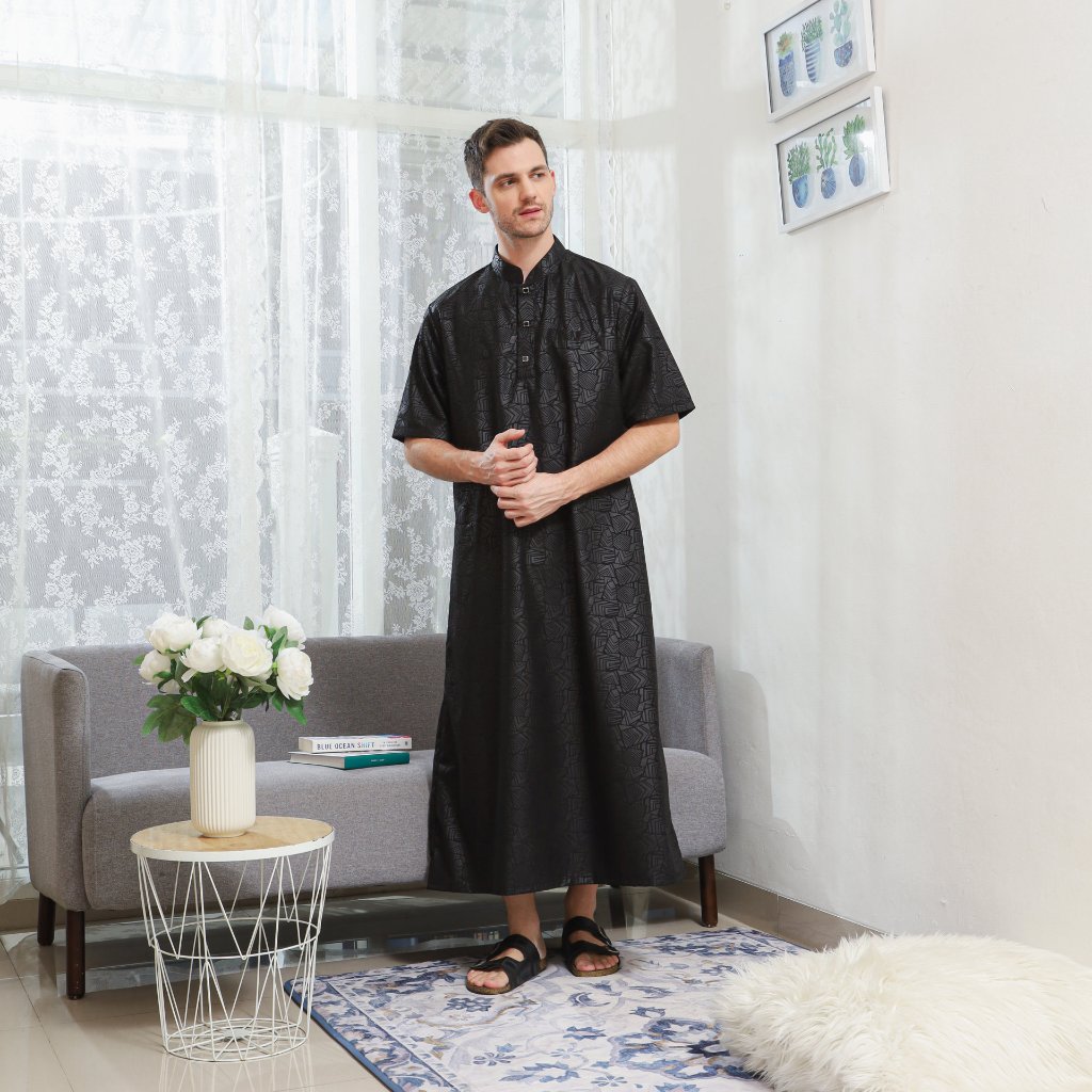 Gamis Pria Premium Baju Gsmis Muslim Cowok Setelan Jubah Lakilaki Dwasa Sale Ramadan Pakian Gramis D