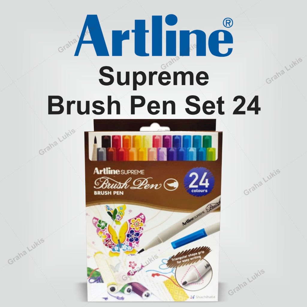 

Artline Supreme Brush Pen Set 24