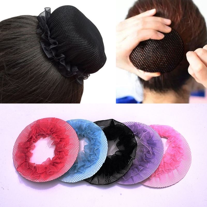 Hairnet Ballerina Bun / JARING RAMBUT HAIRNET / JARING HAIRNET / HAIRNET CEPOL / JARING RAMBUT CEPOL