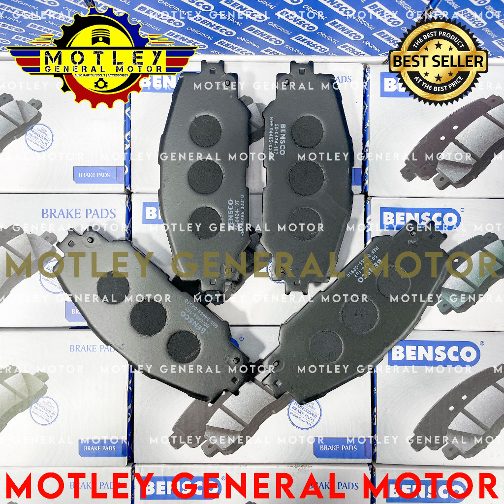 BRAKE PAD KAMPAS KANVAS REM DEPAN NEW ALTIS 2006 2007 2008 2009 2010 2011 2012 2013 SIENTA NAV1 NAV 