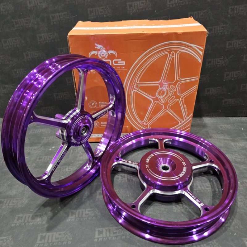 Velg Velek CMG X-Mode X Mode 505 R14 Honda Beat Vario 110 Scoopy Ungu