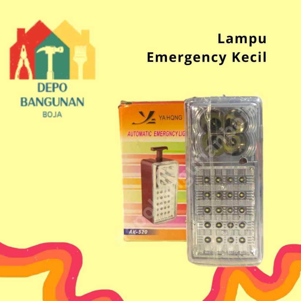 Lampu Emergency KECIL  / Lampu Senter / Sentolop