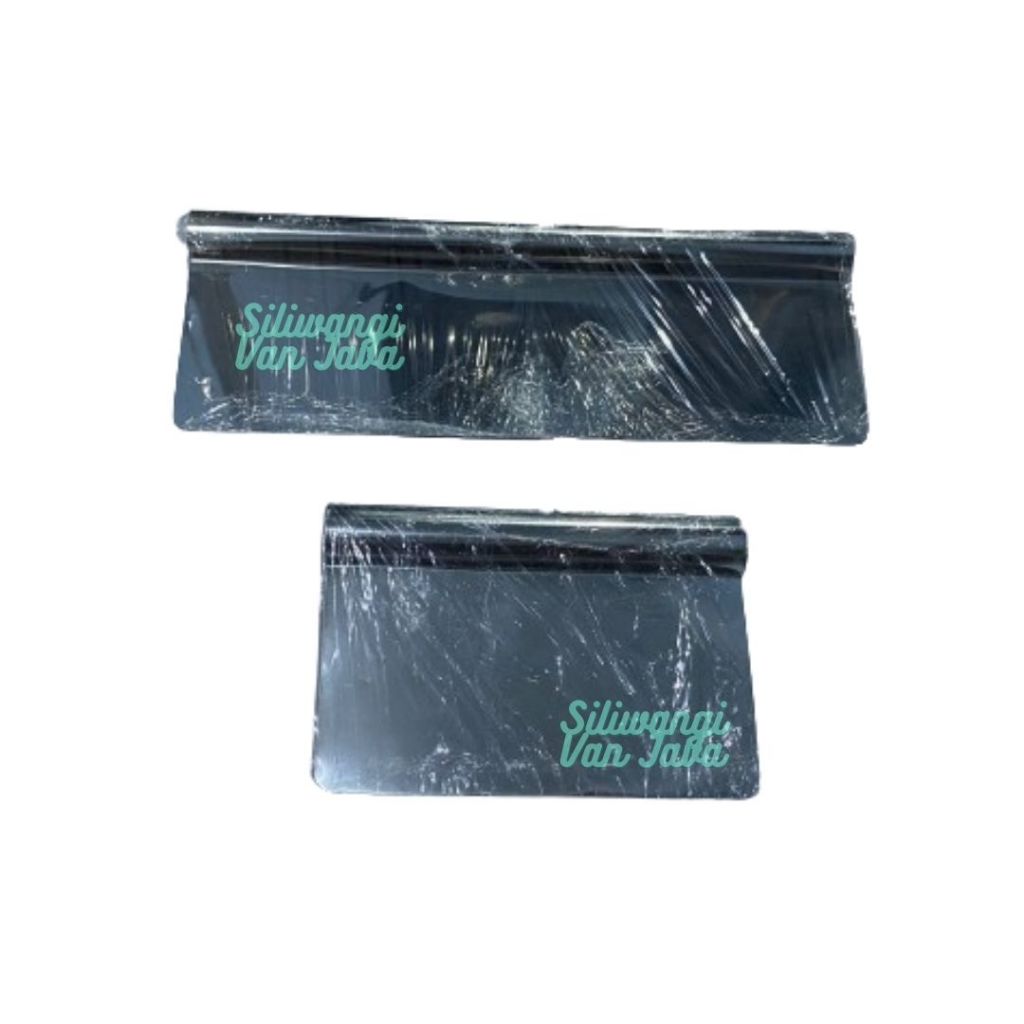 Scraper Panjang Stainless / Scrap Adonan / Pemotong Adonan Kue Pendek / Penghalus Buttercream Tart