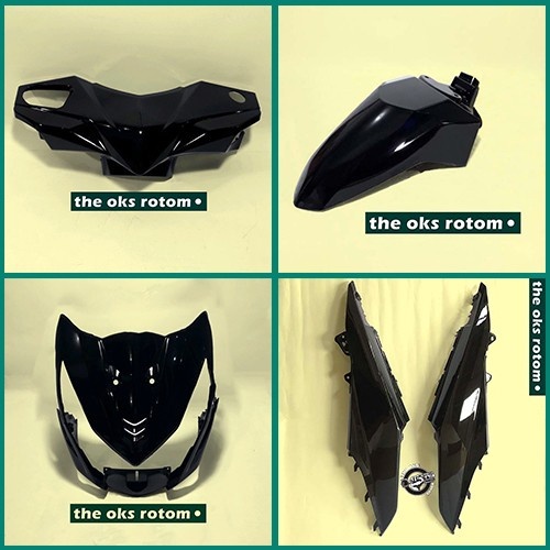 Jual Satuan / Eceran Full Body Bodi Halus Beat FI Hitam 2012-2014 Full Set