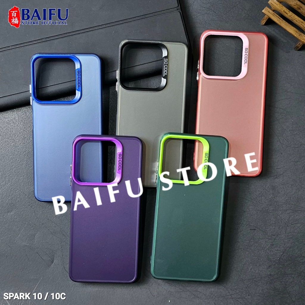 Case Imd Case socool Case Hologram Case Tecno Spark 10 Tecno Spark 10C Tecno Spark 10 Pro Tecno Spar