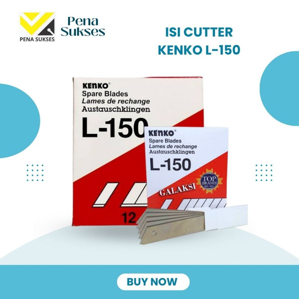 

Isi cutter Merk Kenko